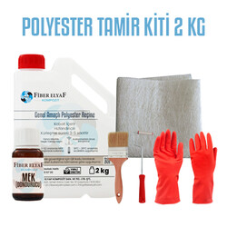 Fiber Elyaf Market Polyester Tamir Kiti 2 Kg. - Thumbnail